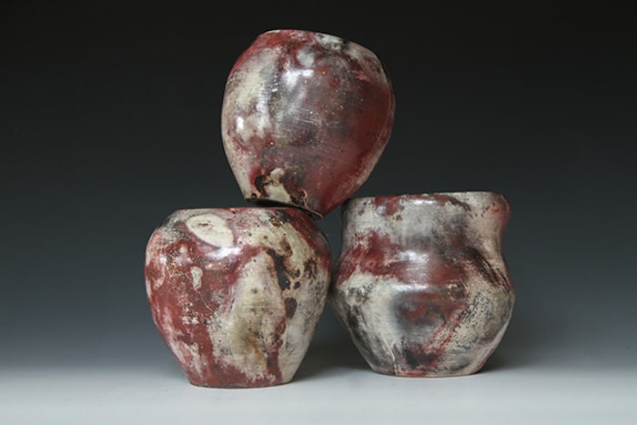 Burnished and Pit Fire Pots