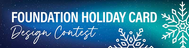 foundation holiday card contest
