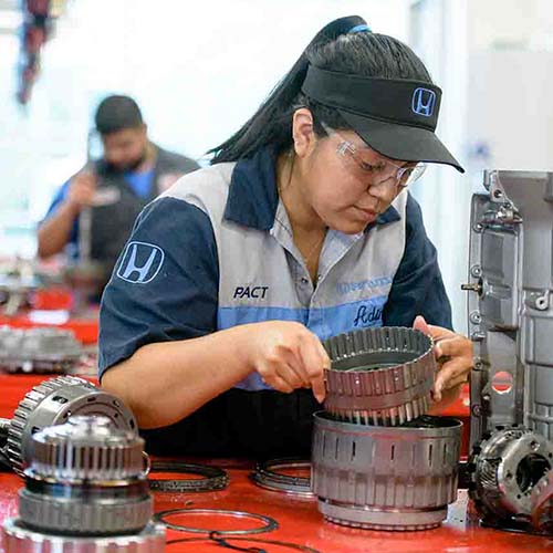 Automotive Technology Student