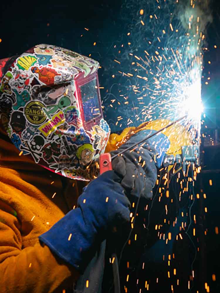 San Jac Student Welder