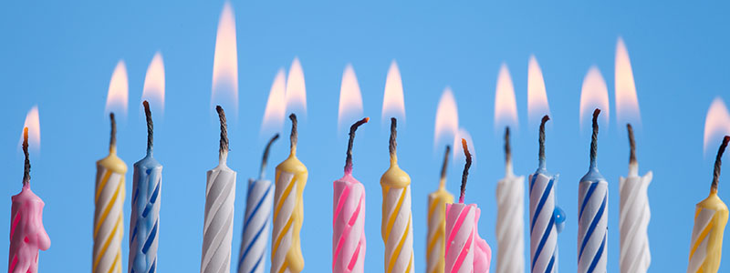 Birthday candles